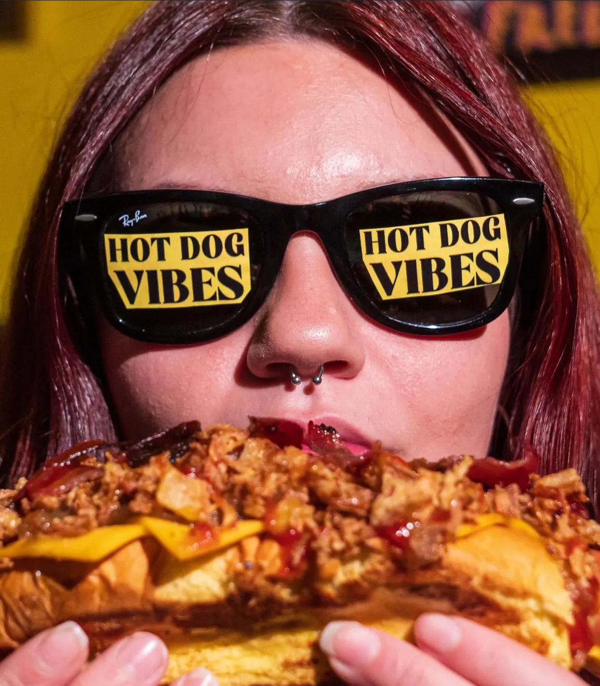 Hot dog vibes 🕶️ — Mr. Majo's
