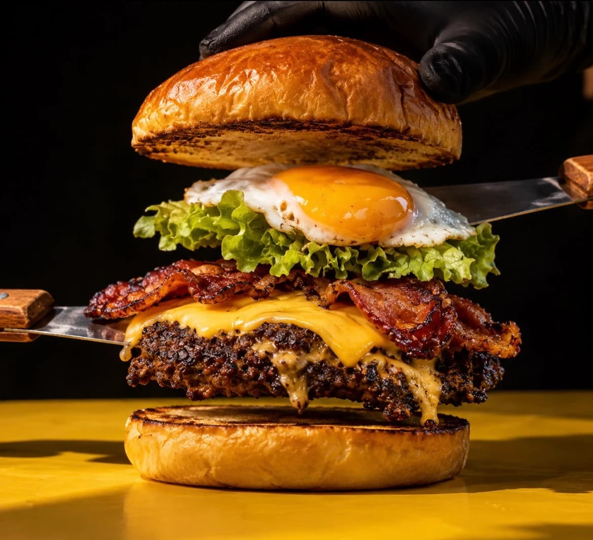 Custom Burger de Mr. Majo's